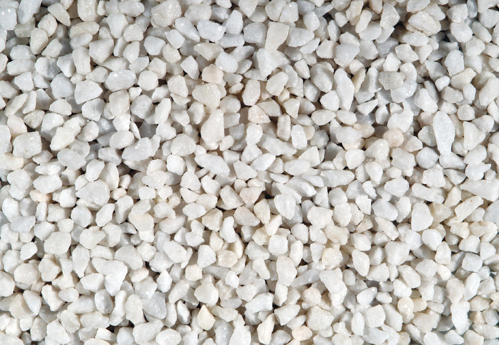 Polar White 38mm Pebbledash Stones